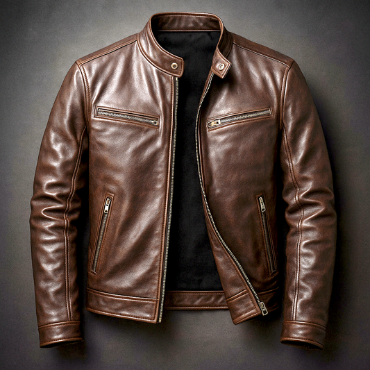 Barger Vintage Leather Jacket X2