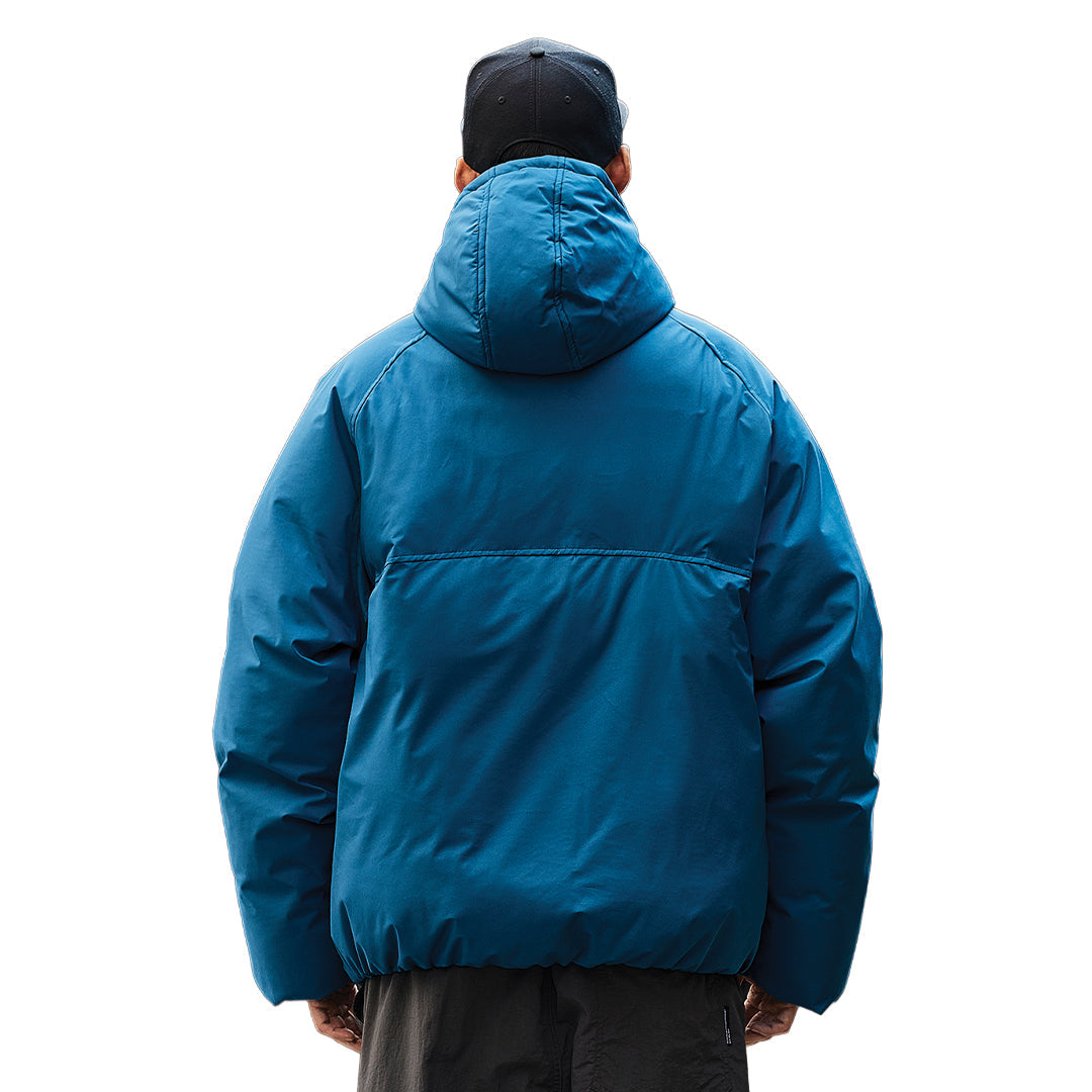 Asymmetric Puffer Coat