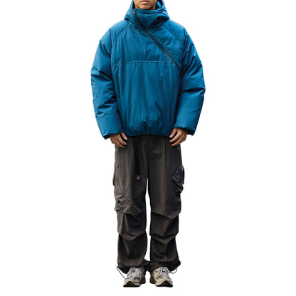 Asymmetric Puffer Coat