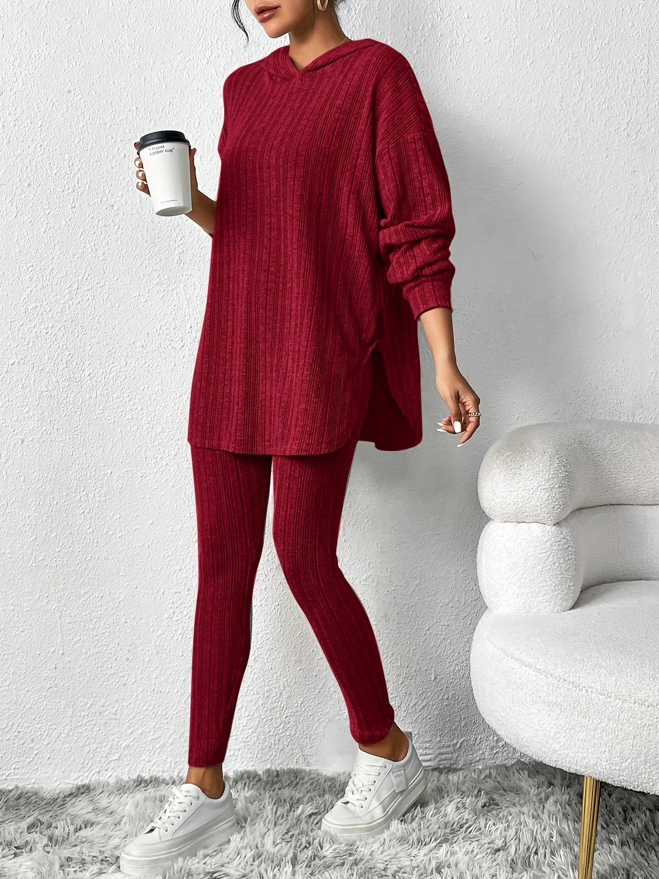 Camden Ribbed Knit Lounge Set